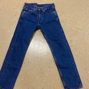 Men's Levi's 505-4886 Regular Fit Jeans-Dark Stonewash